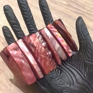 Abalone Shell Dyed Bracelet